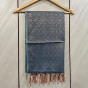 Banarasi Jaal Pattern Silk Stole