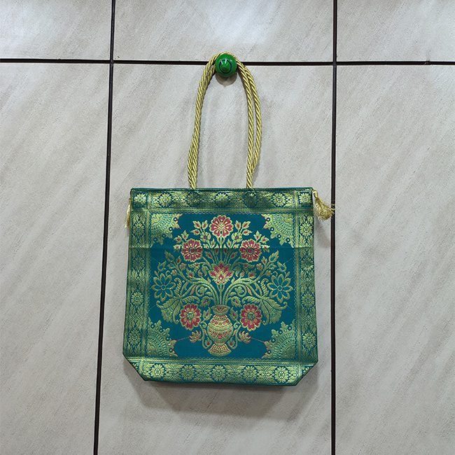 Kalash Design Banarasi Handbag