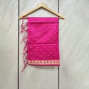 Polka Dots Design Banarasi Stole