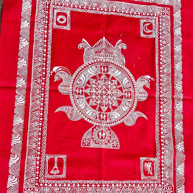 Uttarakhand Aipan Chowki Design Art