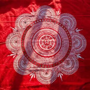 Uttarakhand Mirror Work Aipan Art