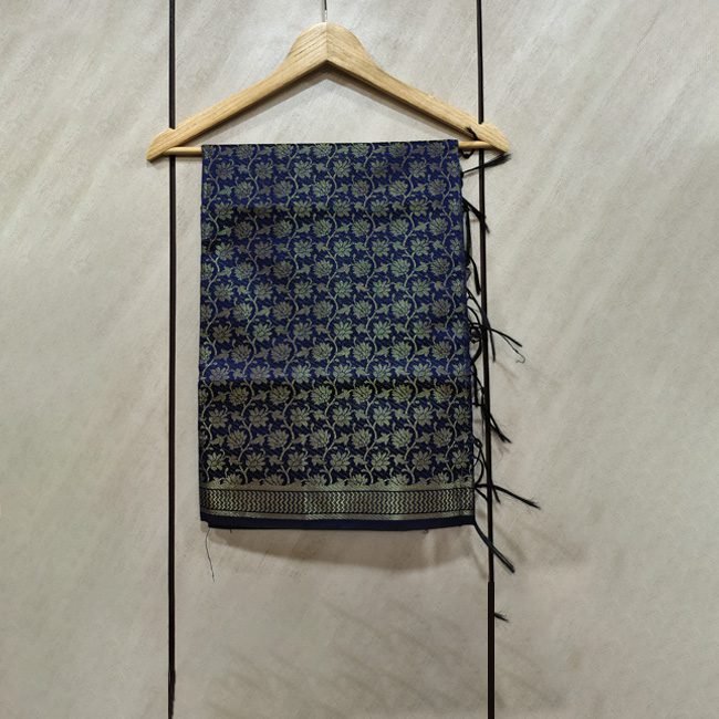 Vine Pattern Banarasi Stole