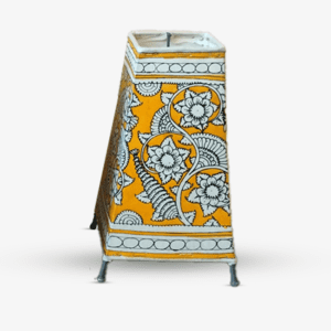 Andhra Pradesh Leather Puppetry Floral Lampshade 8 inches