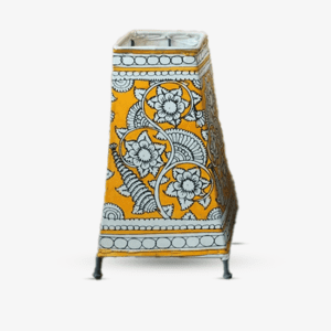 Andhra Pradesh Leather Puppetry Floral and folk Motifs Lampshade