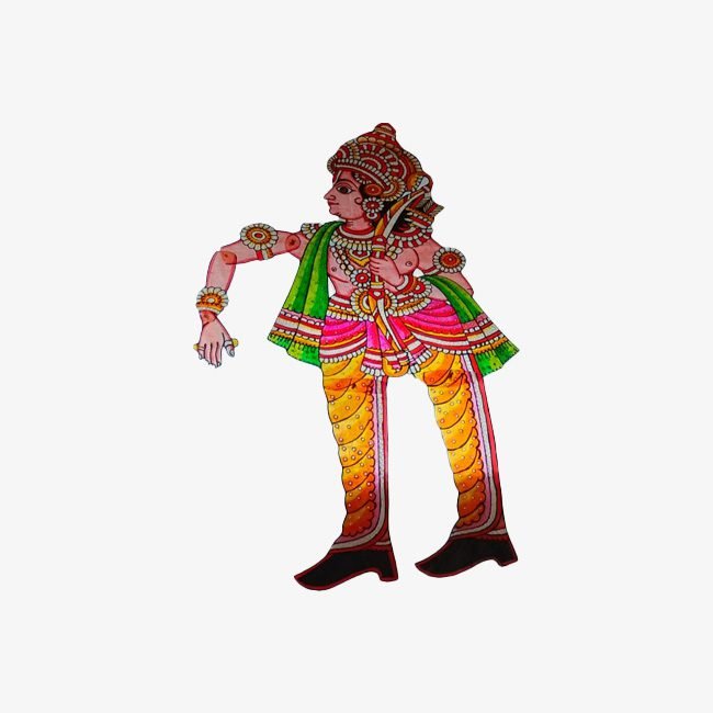 Laxman Andhra Pradesh Leather Puppet