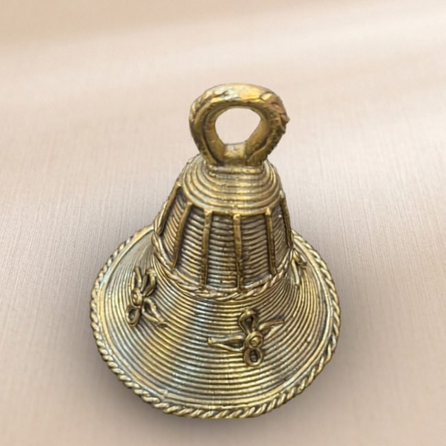 Bengal Dokra Decorative Brass Hanging Bell