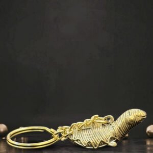 Bengal Dokra Tortoise Shape Brass Key Ring
