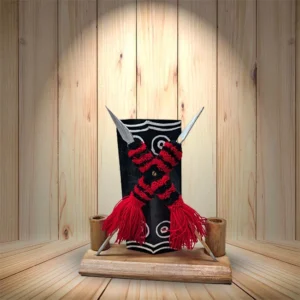 Naga Spears Bamboo Pen Stand