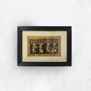 Odisha Dhokra Tribal Dance Wall Hanging