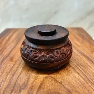 Saharanpur Wood Craft Kumkum Box
