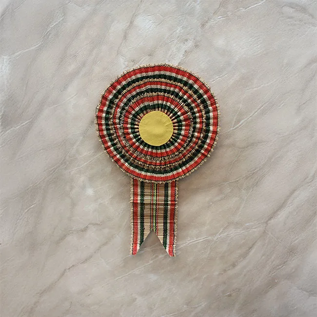 Tripura Bamboo Craft Indian Conference Badge