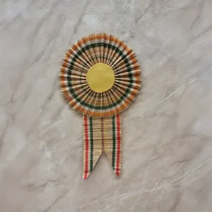 Tripura Bamboo Craft Indian Tricolor Event Badge