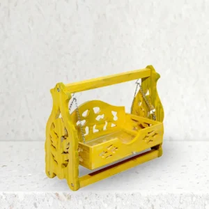 Saharanpur Handcrafted Wooden Laddu Gopal Jhula