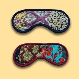 Bagru Hand Block Print Cotton Sleep Eye Masks