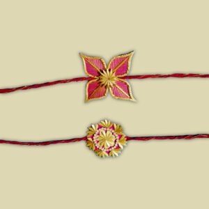 Bihar’s Sikki Grass Handcrafted Rakhi Set