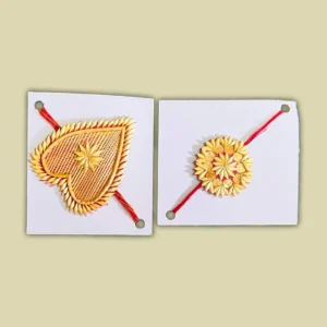 Handcrafted Sikki Grass Rakhi for Raksha Bandhan