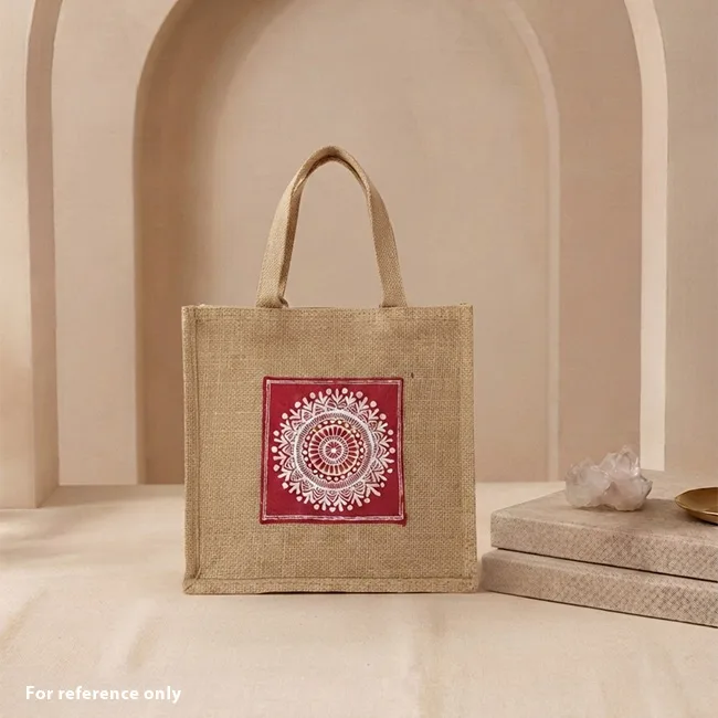 Aesthetic and Ethnic Aipan Art Return Gift Bag