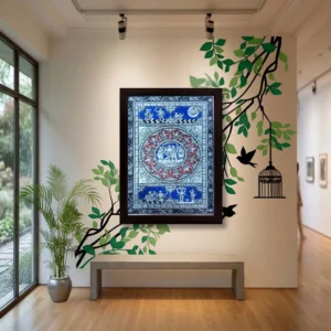 Odisha Pattachitra Lord Krishna Rasa Leela Painting