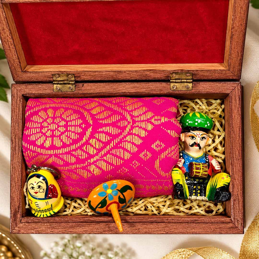 Indyhaat Customized Handcrafted Gift Hamper Diwali Gift Corporate Gift Return Gifts