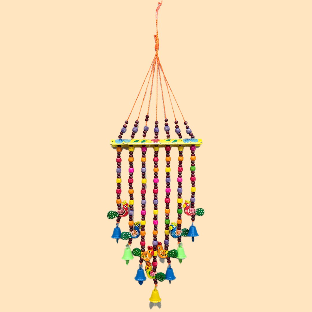 Varanasi Wooden Wall Hanging Diwali Decor Traditional Latkan