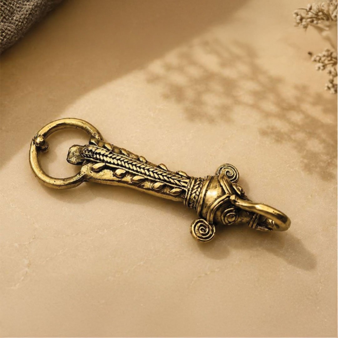 Bastar Dhokra Elephant Bottle Opener Tribal Handicraft
