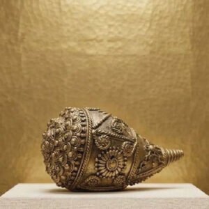 Bastar Dhokra Sankh Conch Tribal Brass Metalwork