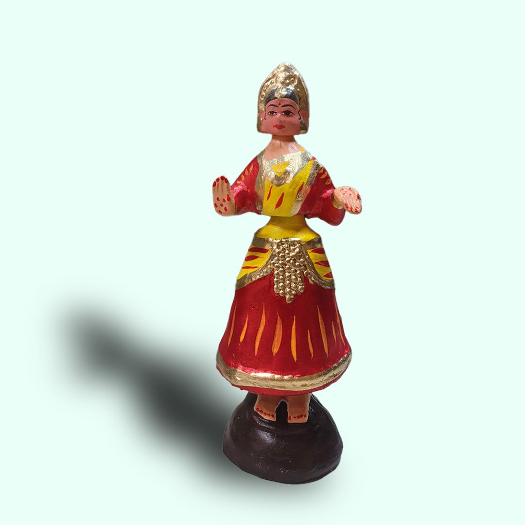 Handcrafted Thanjavur Golu Doll | Navaratri Decor - Image 2