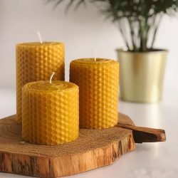 Nanital Handmade Beeswax Candles