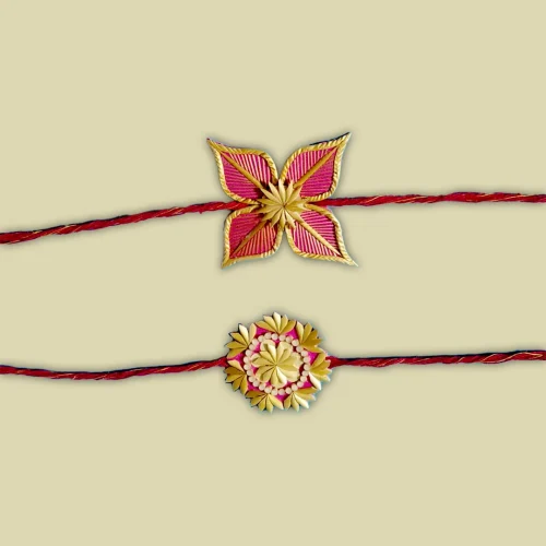 Bihar’s Sikki Grass Handcrafted Rakhi Set