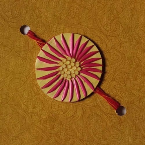Handmade Sikki Art Rakhi